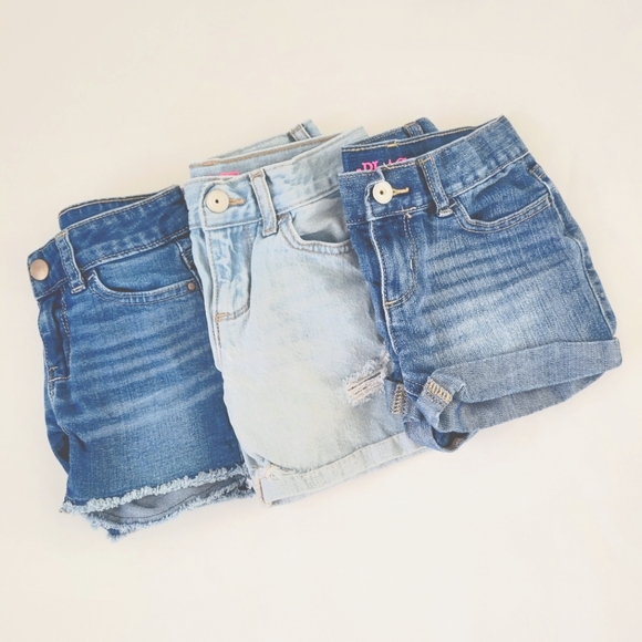 The Children's Place Other - Girls Size 6 Jean Shorts Bundle.  3 pairs.
